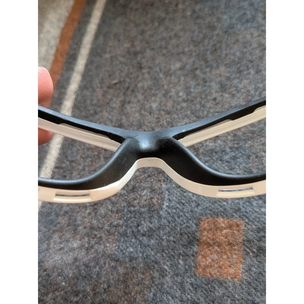 RARE Maui Jim WATERMAN White-Maui Sunglasses Frames MJ 410-05 Italy